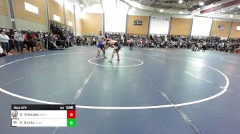 150 lbs Consi Of 8 #2 - Gabriel Stickney, Greater Lowell vs Evan Schibi, Gilbert/Torr