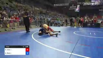 112 lbs Round Of 64 - Selena Colo, Washington vs Kadence Beck, Idaho