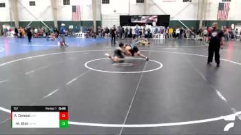 157 lbs Cons. Round 5 - Mo Blair, WWC Predator Wrestling vs Ayden Dolezal, Bancroft-Rosalie