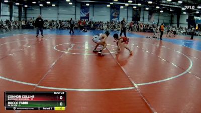 84 lbs Rd# 9- 2:15pm Saturday Final Pool - Rocco Fabri, PA Silver vs Connor Collins, Backyard Brawlers