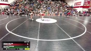 126 lbs Cons. Round 2 - AIDAN MILLER, Wyoming Indian vs Kaleb Gunter, Green River