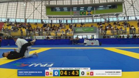 FLAVIANO DE ABREU vs FABIO TADEU BARROS DA SILVA 2026 FPJJ Circuito Paulista GI Etapa 3