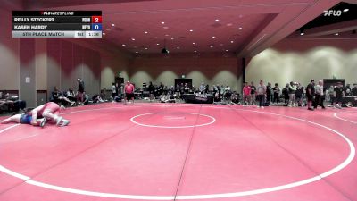 285 lbs 5th Place Match - Reilly Steckert, Pennsylvania vs Kasen Hardy, New York