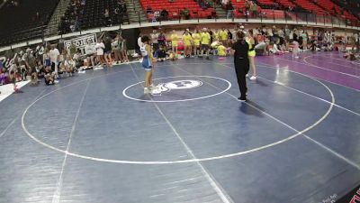 130 lbs Kiera Lackey, Montana HS Girls vs Kiana Trudell, Idaho 1 HS Girls