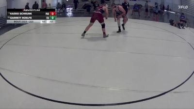 223 lbs 3rd Place Match - Garrett Roelfs, Fairbury vs Kaddo Schrunk, Pender Kid Dragon