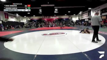 120 lbs Cons. Round 2 - Andrew Garcia, Vista Del Lago vs Evan Johnston, Foothill (Santa Ana)