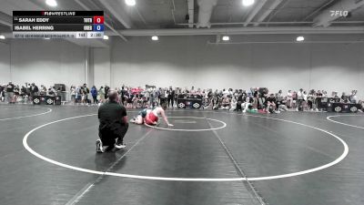 Champ. Round 1 - Sarah Eddy, Top Of The Rock Wrestling Club vs Isabel Herring, Oregon