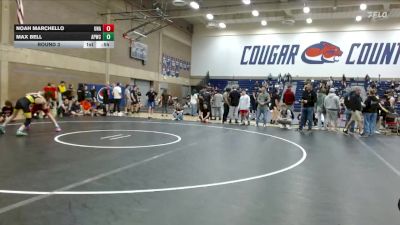 115-126 lbs Round 3 - Noah Marchello, Unattached vs Max Bell, All- Phase Wrestling Club