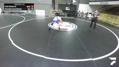 Champ. Round 1 - Luis Rosas Jr., Manteca Cobras Wrestling Club vs Richard Halvorson, Durham Wrestling Club