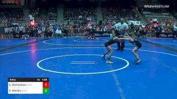 64 lbs Prelims - Cale Richardson, Oklahoma Wrestling Academy vs Calan Manley, Team Grind House