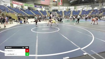 125 lbs Rr Rnd 5 - Disan Tenorio, Littleton vs Tyler Lundquist, La Gente WC