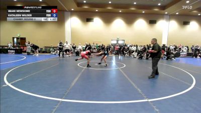 100 lbs Champ. Round 3 - Imani Newsome, Pennsylvania vs Kataleen Wilder, Pennsylvania