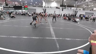 150 lbs Semis & 1st Wrestleback (8 Team) - Michael Horn, Team Darkhorse vs Isisah Womack, LBWC