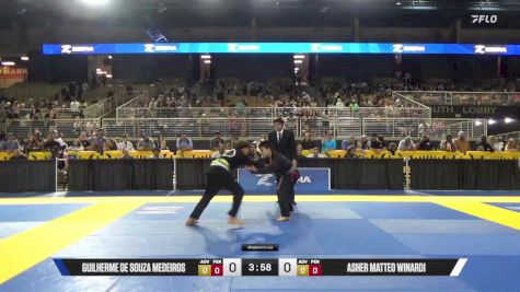 Asher Matteo Winardi vs Guilherme De Souza Medeiros 2025 Pan Kids Jiu-Jitsu IBJJF Championship
