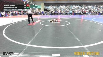 58 lbs Round Of 32 - Korbin Parker, Alpha Elite vs Socorro Hinojos, Saginaw Group