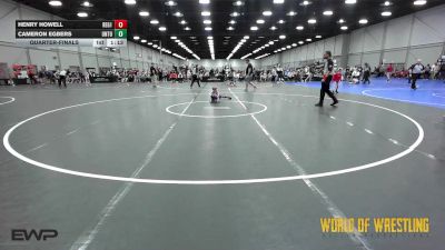 40 lbs Quarterfinal - Henry Howell, Regulators 9U 1 vs Cameron Egbers, Untouchables 9U