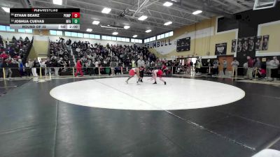 126 lbs Round Of 32 - Ethan Bearz, Pomperaug/Watwn/Naug vs Joshua Cuevas, Norwich Free Academy