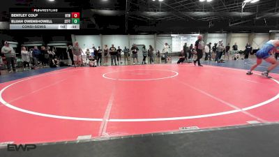 155 lbs Consolation - Bentley Colp, Herrin Tiger Wrestling vs Elijah OwensHowell, Standfast