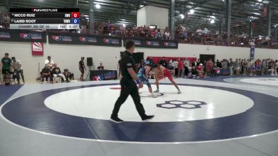 74 kg Champ. Rd Of 16 - Nicco Ruiz, Southwest Wrestling Club vs Laird Root, Tar Heel Wrestling Club