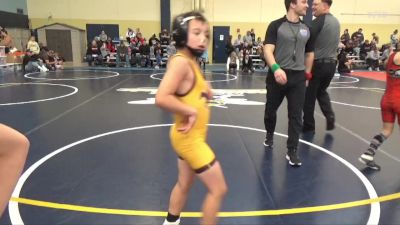 70 lbs Cons. Semi - Jett Leclaire, De Pere Youth vs Sullivan Head, Outlaw Wrestling Club