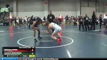 135 lbs Champ. Round 1 - Charlie Armstrong, Barracuda Wrestling Club vs Tristan Corbin, Non-Affiliated