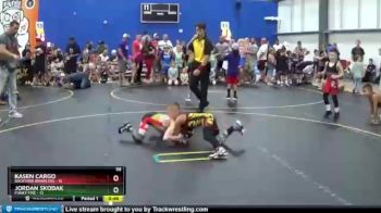 56 lbs Finals (8 Team) - Kasen Cargo, Backyard Brawlers vs Jordan Skodak, Funky Fire