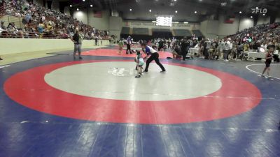 46 lbs Round Of 16 - Greyson Jones, Coweta Cobras Wrestling Club vs Barrett Mauzy, Troup Wrestling