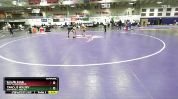 174 lbs Semifinal - Logan Cole, Unattached Missouri vs Tavious Holsey, Southern Illinois RTC