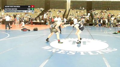 165-I lbs Semifinal - Adam Van Dalinda, Newburgh Free Academy vs Dayton Moyer, Team 209