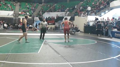 7A 190 lbs Champ. Round 1 - Cayden Ervin, Thompson HS vs Grayson Scott, James Clemens HS