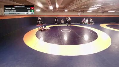 215 lbs Quarterfinal - Ryan Cannon, Lehi vs Ethan Ure, Payson Lion Wrestling Club