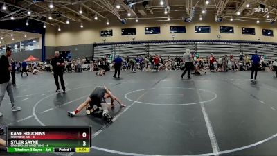 76 lbs Round 3 (8 Team) - Kane Houchins, Richmond WC vs Syler Sayne, Crossroads Wrestling