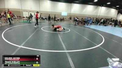 130 lbs Semifinal - Holden Jacobs, Scots Wrestling Club vs Travis Duelley, Best Trained Wrestling