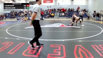 174 lbs Semifinal - Caleb Davis, York (Neb.) vs Micahel Ager, University Of Saint Mary (ks)