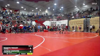 150 lbs Semifinal - Rhaigyn Trenary, Eastside vs Patricia VanMatre, Madison-Grant