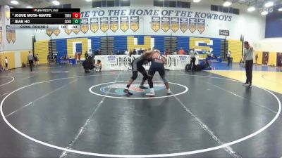 175 lbs Cons. Round 2 - JEAN HO, Cypress Creek H S vs Josue Mota-Marte, Tohopekaliga