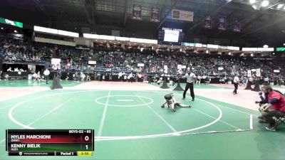 65 lbs Champ. Round 1 - Myles Marchioni, OHW1 vs Kenny Bielik, AUS1