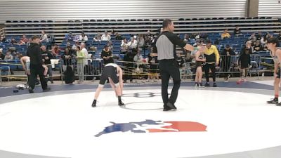 88 lbs Champ. Rd Of 16 - D Angelo Chavez, Choose Hard Wrestling Academy vs Edwin Loeffelholz, Moen Wrestling Academy