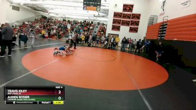 120D Round 3 - Auden Rosier, Thunder Basin High School vs Travis Kiley, Red Lodge HS