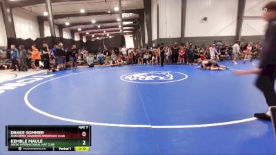 165 lbs Cons. Round 1 - Kemble Maule, Askeo International Mat Club vs Drake Sommer, Anacortes Hawkeyes Wrestling Club