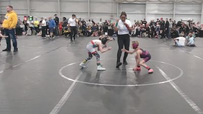 44 lbs Round 4 (6 Team) - Iris Brassfield, Rising Kingz vs Jackson Mckenzie, Contenders WA Green