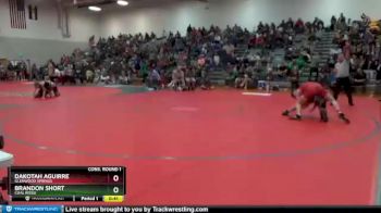 152 lbs Cons. Round 1 - Dakotah Aguirre, Glenwood Springs vs Brandon Short, Coal Ridge