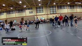 48-52 lbs 5th Place Match - Wyatt Deal, Williamsburg Wrestling Club vs Hudson OConnor, New Kent Wrestling Club