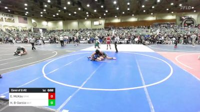 156 lbs Consi Of 8 #2 - Elijah McKay, Other Team vs Hector Barajas-Garcia, No Team