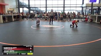 B-21 lbs Cons. Round 1 - Akaeo Smith, Anamosa Wrestling Club vs Karsyn Elliott, Marion Wolves