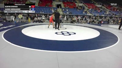 138 lbs Cons. Sub-rd Of 32 - Austin Stevick, MO vs Jaiden Hernandez, AZ