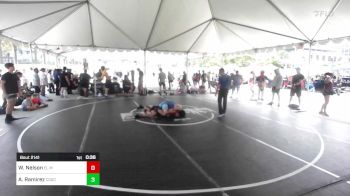 150 lbs Consi Of 16 #1 - Wylie Nelson, El Modena vs Angel Ramirez, Coachella Valley WC