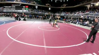 6A 152 lbs Quarterfinal - Mallory Lowe, Euless Trinity vs Mekyela Garcia, San Antonio Reagan