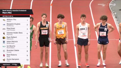 Men's Mile, Finals 13