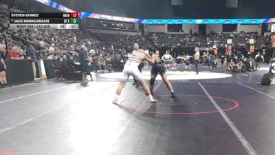 215 lbs Consi Of 16 #2 - Steven Gomez, Granite Hills (SD) vs Jace Demacabalin, Rf Kennedy (CS)